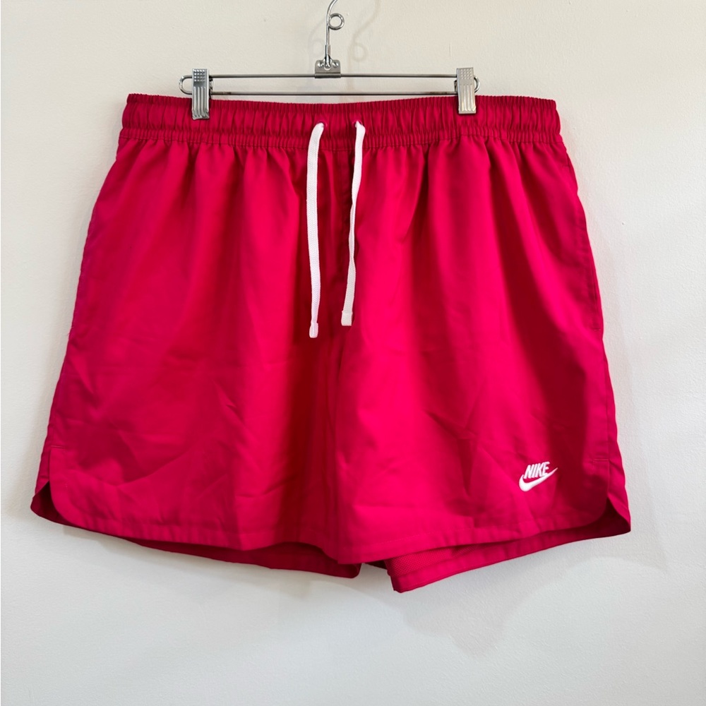 Nike Men Standard Fit Pink Athletic/Swim Shorts NWT